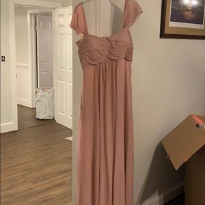 MARIA CONVERTIBLE DRESS - ROSE QUARTZ